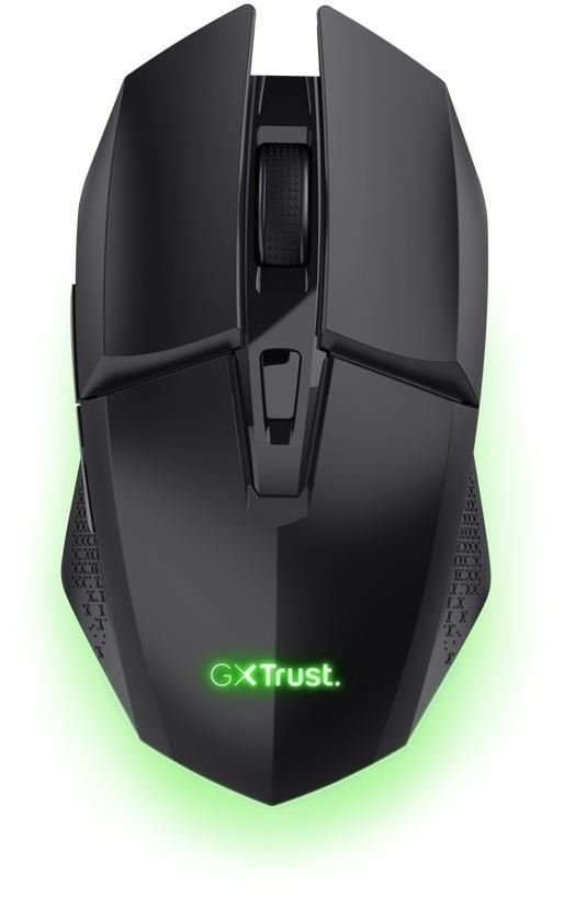 Pack Gaming Rato RF Wireless 4800DPI + Tapete de Rato GXT 112 Felox (Preto) - TRUST