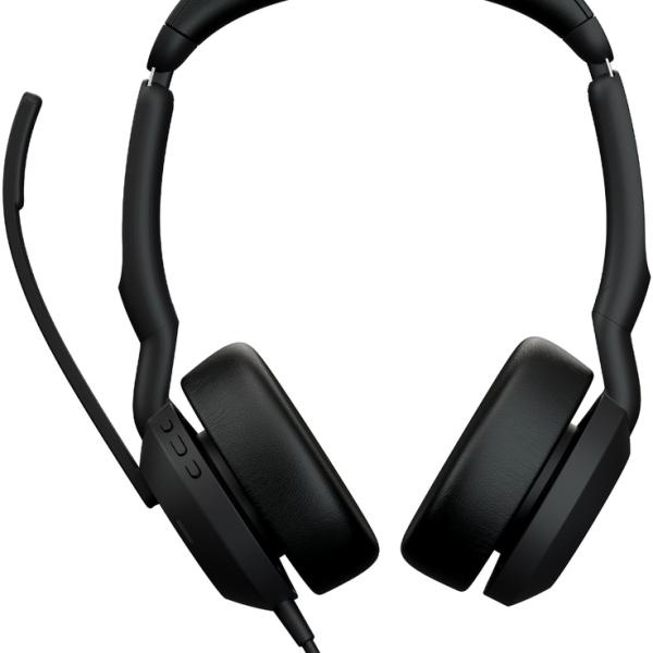 Auscultadores Headset Evolve2 50 c/ Fios (Preto) - JABRA