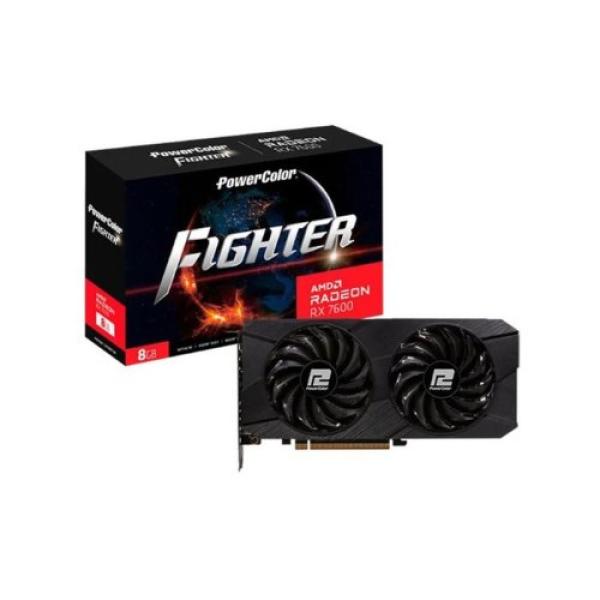 POWERCOLOR RX 7600 8GB FIGHTER V2 GRAPHICS CARD