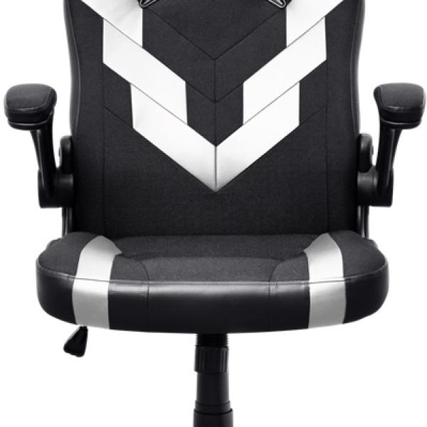 Cadeira Gaming GXT 703W Riye (Preto/Branco) - TRUST
