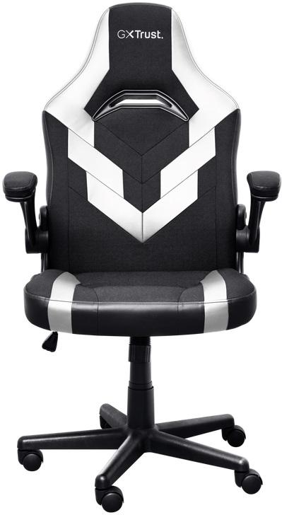 Cadeira Gaming GXT 703W Riye (Preto/Branco) - TRUST