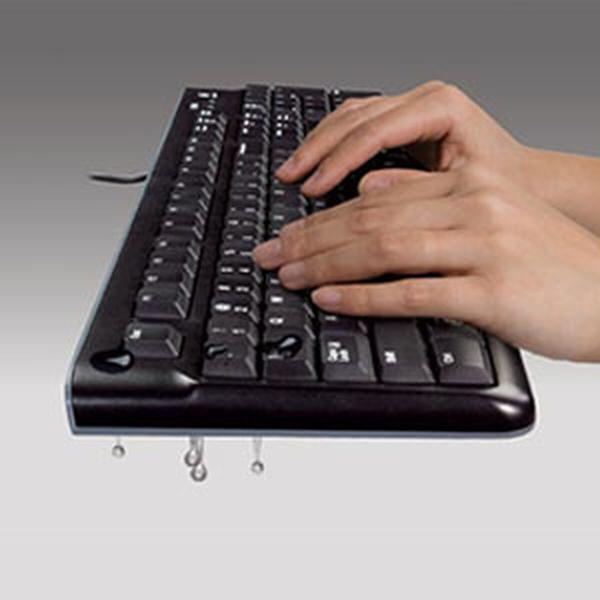 Teclado Logitech K120 Preto Qwerty espanhol Qwerty US