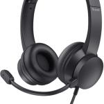 Auscultadores Headset USB - A HS - 201 (Preto) - TRUST