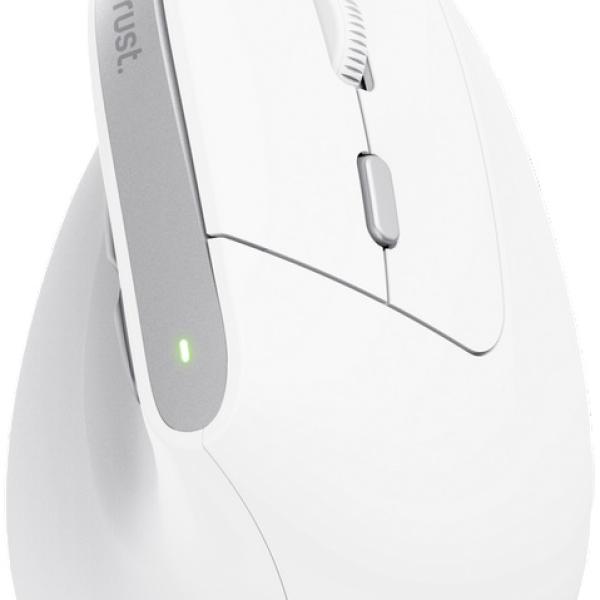 Rato Ótico Ergonómica Bayo II USB - A 2400DPI (Branco) - TRUST