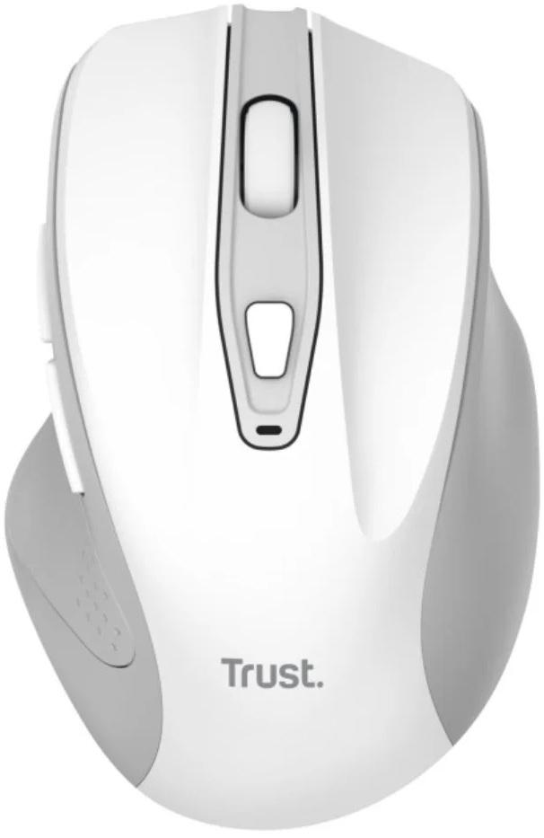 Rato Ótico Universal RF Wireless Nito 2200DPI (Branco) - TRUST