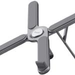 Suporte Dobrável Macy p/ Computadores Portáteis até 17.3 (Alumínio/Cinzento) - TRUST