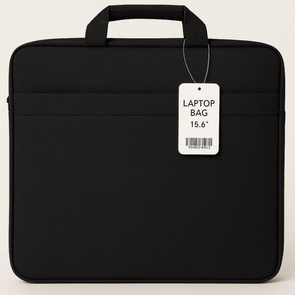 Mala Executiva Preta para Notebook – 15.6