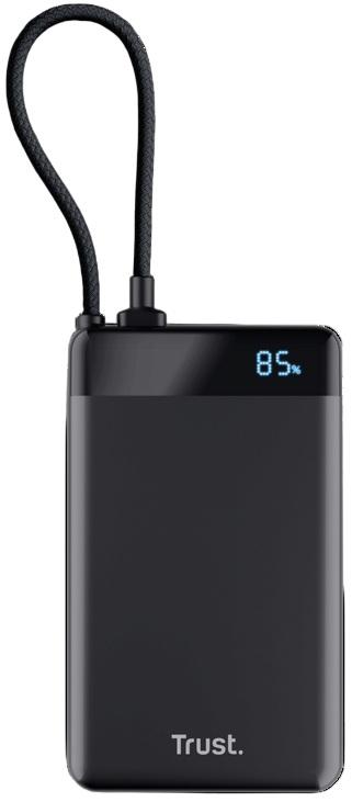 Powerbank Fiera (2x USB - C) 10000mAh 20W (Preto) - TRUST