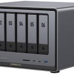 NAS NASync DXP6800 Pro Intel Core i5 - 1235U 8GB 6 Baías - UGREEN