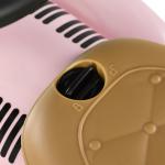 Carro Andador para Bebé de 12 a 36 Meses com Buzina Compartimento de Armazenamento e Volante 58x27x35 cm Rosa