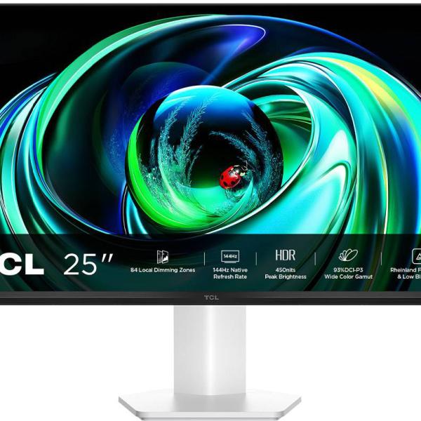 Monitor 25G54 IPS Mini LED 24.5 FHD 16:9 144Hz - TCL