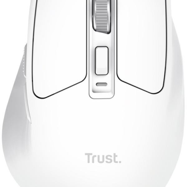 Rato RF Wireless + Bluetooth Niven 3200DPI (Branco) - TRUST