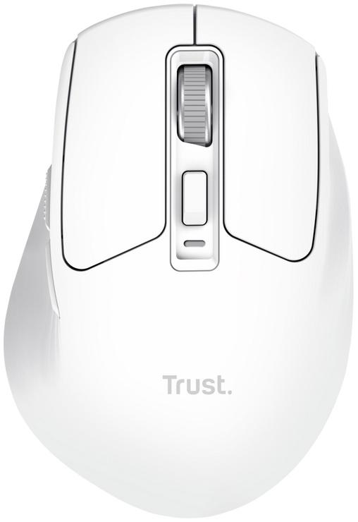 Rato RF Wireless + Bluetooth Niven 3200DPI (Branco) - TRUST
