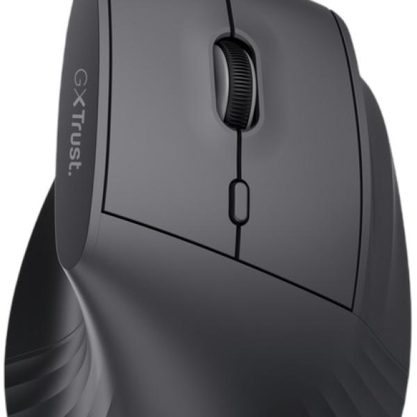 Rato Ergonômico GXT 145 Rexxa USB - A 12800DPI RGB (Preto) - TRUST