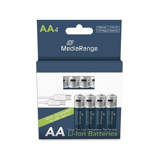 Medium Range AA Rechargeable Batteries