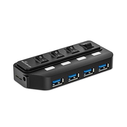HUB MEDIARANGE USB 3.0 4XUSB 3.0