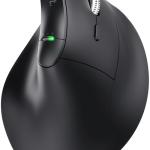 Rato Ótico Ergonómico Vyran RF Wireless + Bluetooth 4800DPI (Preto) - TRUST