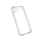 QCHARX REINFORCED TRANSPARENT CASE FOR IPHONE 15 PRO/3D CAMERA PROTECTION QCHIP15PTR