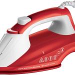 Ferro de Engomar a Vapor Light & Easy Brights Apple (Vermelho/Branco) - RUSSELL HOBBS
