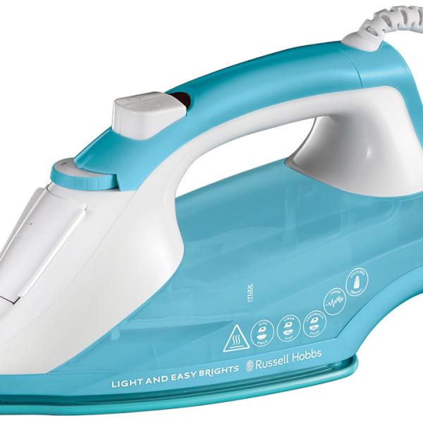 Ferro a Vapor 2600W (Azul/Branco) - RUSSEL HOBBS