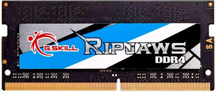 Memória RAM SO - DIMM Ripjaws 16GB (1x16GB) DDR4 - 2666MHz CL19 (19 - 19 - 19 - 43) 1.20V (Preta) - G.SKILL