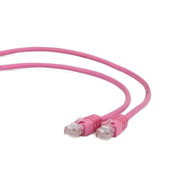 Cabo de Rede Cat.6 Shielded 1Mt Rosa — Recondicionado