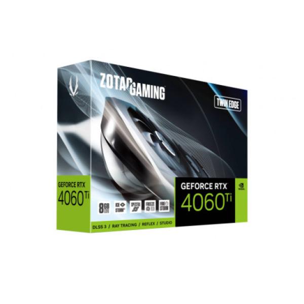 Placa Gráfica ZOTAC RTX 4060 TI Twin Edge 8GB HDMI+3DP
