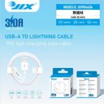 Cabo de Dados Lightning 1M (JIX904456) – 3.0A Rápido