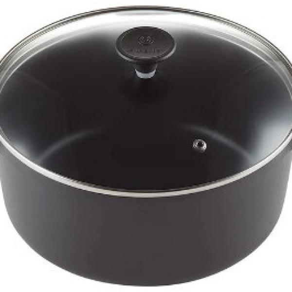 Caçarola c/ Tampa Cristal 22cm (Preto Matte) - LE CREUSET