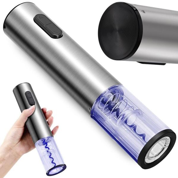 Saca Rolhas Elétrico c/ LED