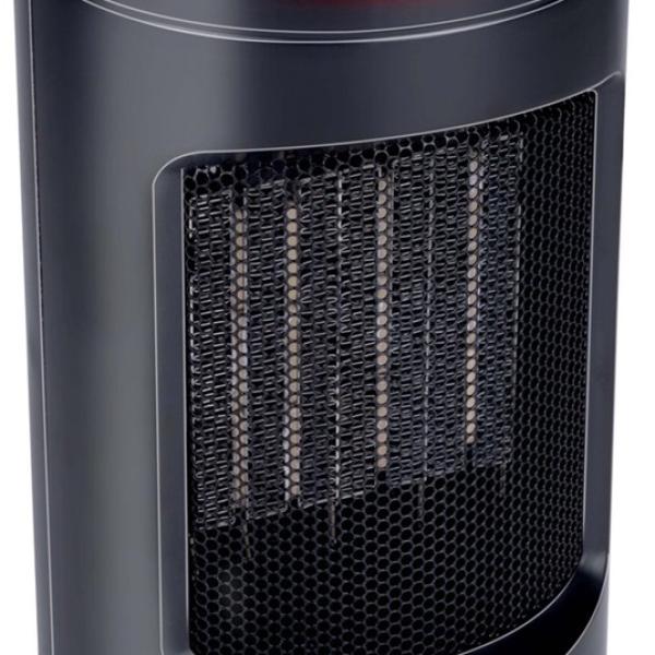 Aquecedor Ventilador PTC 2 - EM - 1 Quente e Frio 1200W c/ Termostato Digital (Preto) - ALPINA