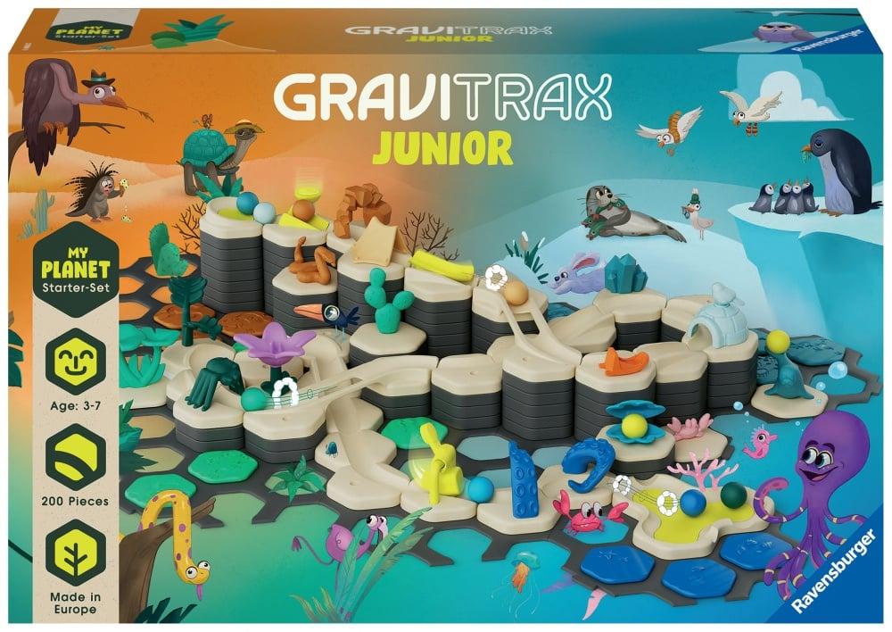 Pista de Berlindes GraviTrax Junior Starter - Set XXL Planet - RAVENSBURGER