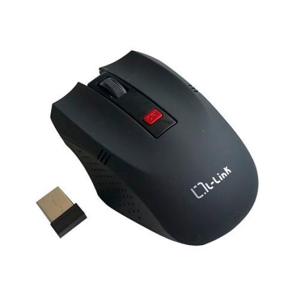 BLACK USB L-LINK OPTICAL WIRELESS MOUSE