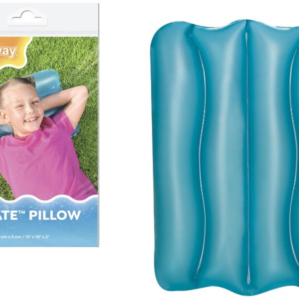 Almofada Insuflável 38 x 25cm (Azul) - BESTWAY 52127