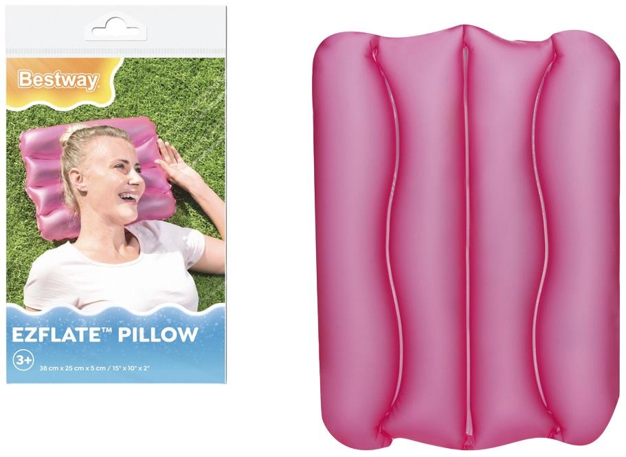 Almofada Insuflável 38 x 25cm (Rosa) - BESTWAY 52127