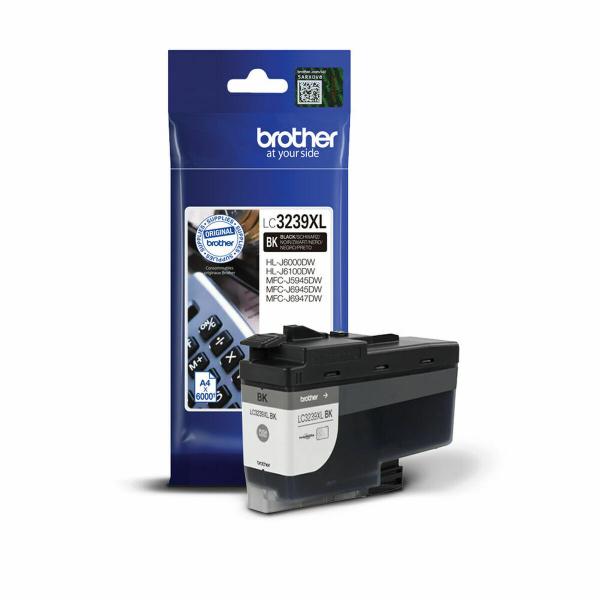Tinteiro de Tinta Original Brother LC3239XLBK Preto
