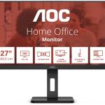 Monitor Profissional AOC 27E3QAF 27" Full HD Multimedia Regulável em altura Preto