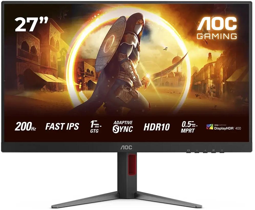 Monitor 27G4HA IPS W - LED 27 FHD 16:9 200Hz FreeSync / VESA Adaptive Sync - AOC