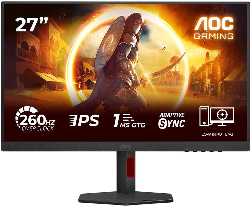 Monitor 27 G4 27G4ZR Full HD LED (Preto/Vermelho) - AOC
