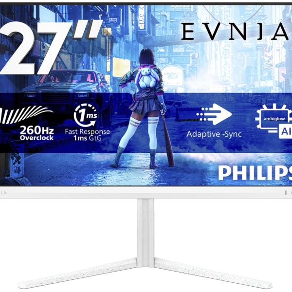 Monitor LCD Evnia 5000 27 27M2N5201P/00 Full HD (Branco) - PHILIPS