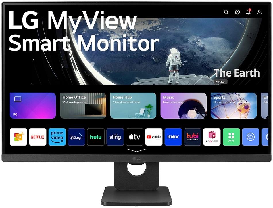 Monitor IPS 27 27SR50F - B Full HD (Preto) - LG