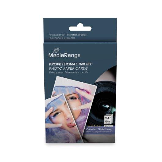 MEDIARANGE PHOTO PAPER MRINK104 A5 GLOSS