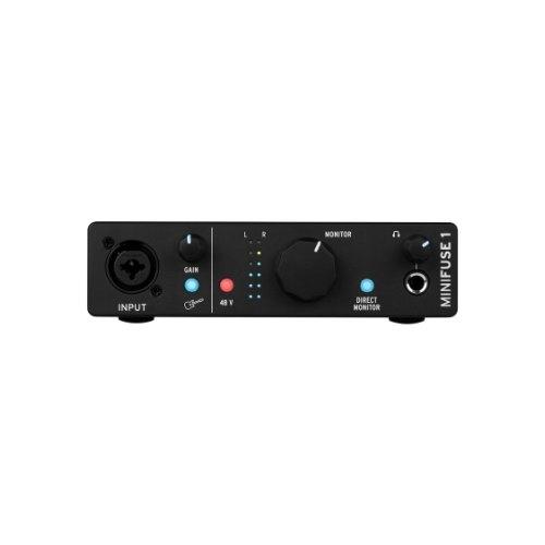 INTERFAZ DE AUDIO MINIFUSE 1 BLACK USB - C/COMBO XLR/PHANTOM 48V/110DB DR/WIN - MAC 800101