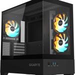 Caixa Micro - ATX C201 Panoramic ARGB TG (Preto) - GIGABYTE