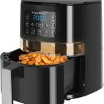 Fritadeira Eléctrica s/ Óleo c/ Janela 1600W 4L (Preto)