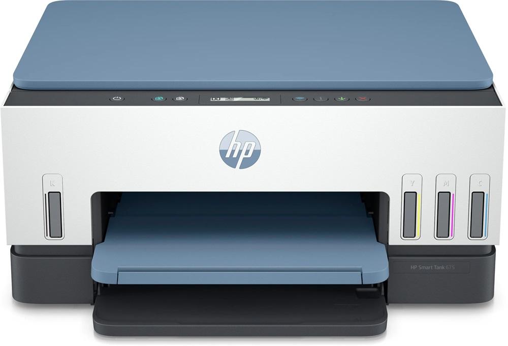 Impressora Smart Tank 675 A4 4800 x 1200 DPI (Azul/Branco) - HP