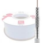 Bobine Cabo Coaxial N48HV3 TK RG6 PVC ITED 2ª ED. Branco (100 mts) - TEKA