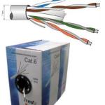 Bobine Cabo UTP CAT6 CCA TK (305 mts) - TEKA