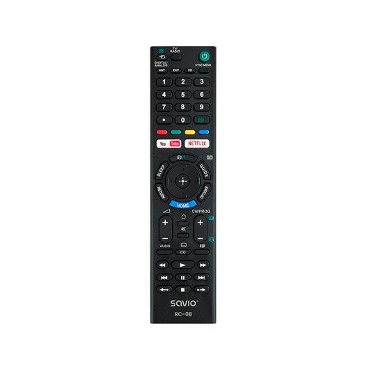 SAVIO RC - 08 TV REMOTE CONTROL REPLACEMENT FOR SONY SMART TV