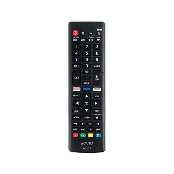 SAVIO RC - 05 TV REMOTE CONTROL REPLACEMENT LG SMART TV